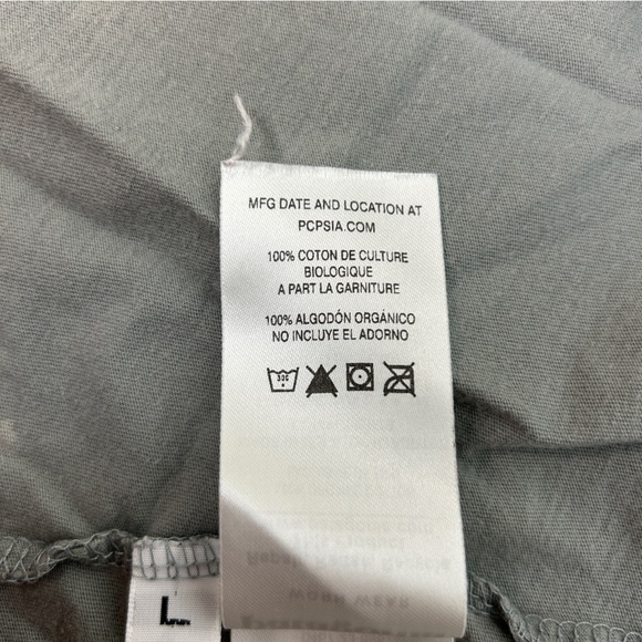 Patagonia Bear Logo Organic Cotton Tee Shirt Slim Fit Men’s Size Large L 🌿 - Picture 7 of 11